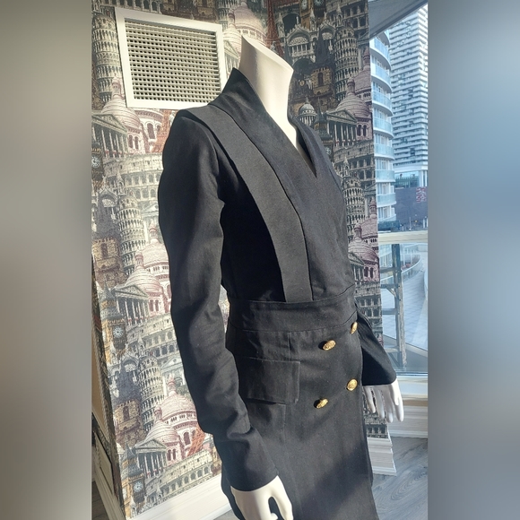 Jeans blazer dress. - Picture 4 of 16